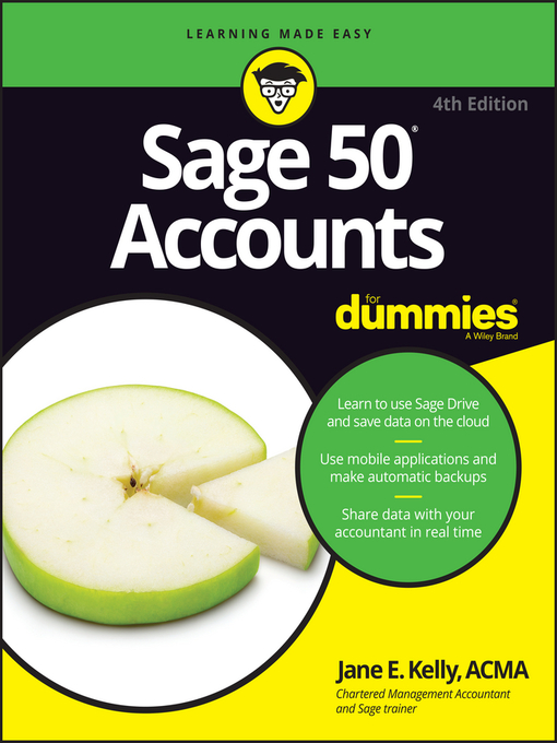 Title details for Sage 50 Accounts for Dummies by Jane E. Kelly - Available